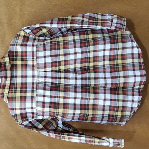 Janie and Jack plaid button down top - Picture 8 of 10
